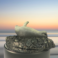 Load image into Gallery viewer, Seal sculpture: Afterglow