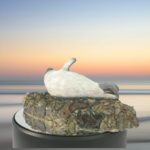 Load image into Gallery viewer, Seal sculpture: Dark Top and Tail Pup