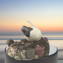 Load image into Gallery viewer, Seal sculpture: 'Panda' Pup