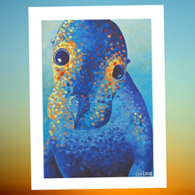 Load image into Gallery viewer, Art - Print: Deep Blue Seal