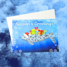 Load image into Gallery viewer, Card - Santa Seal