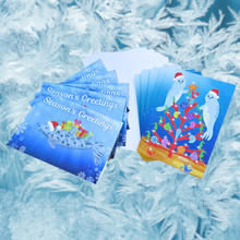 Load image into Gallery viewer, Card - Santa Seal
