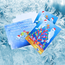 Load image into Gallery viewer, Card - Santa Seal
