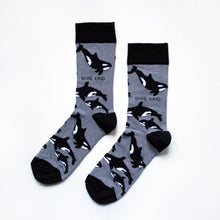 Load image into Gallery viewer, Socks - Orca Design