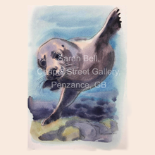 Load image into Gallery viewer, Card - Sarah Bell Watercolour Seal Collection