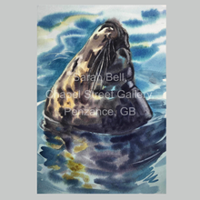 Load image into Gallery viewer, Card - Sarah Bell Watercolour Seal Collection